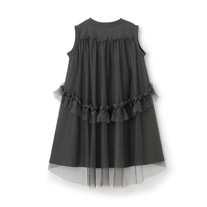 trois lapins (トロワラパン) 後幅薄紗設計 連衣裙