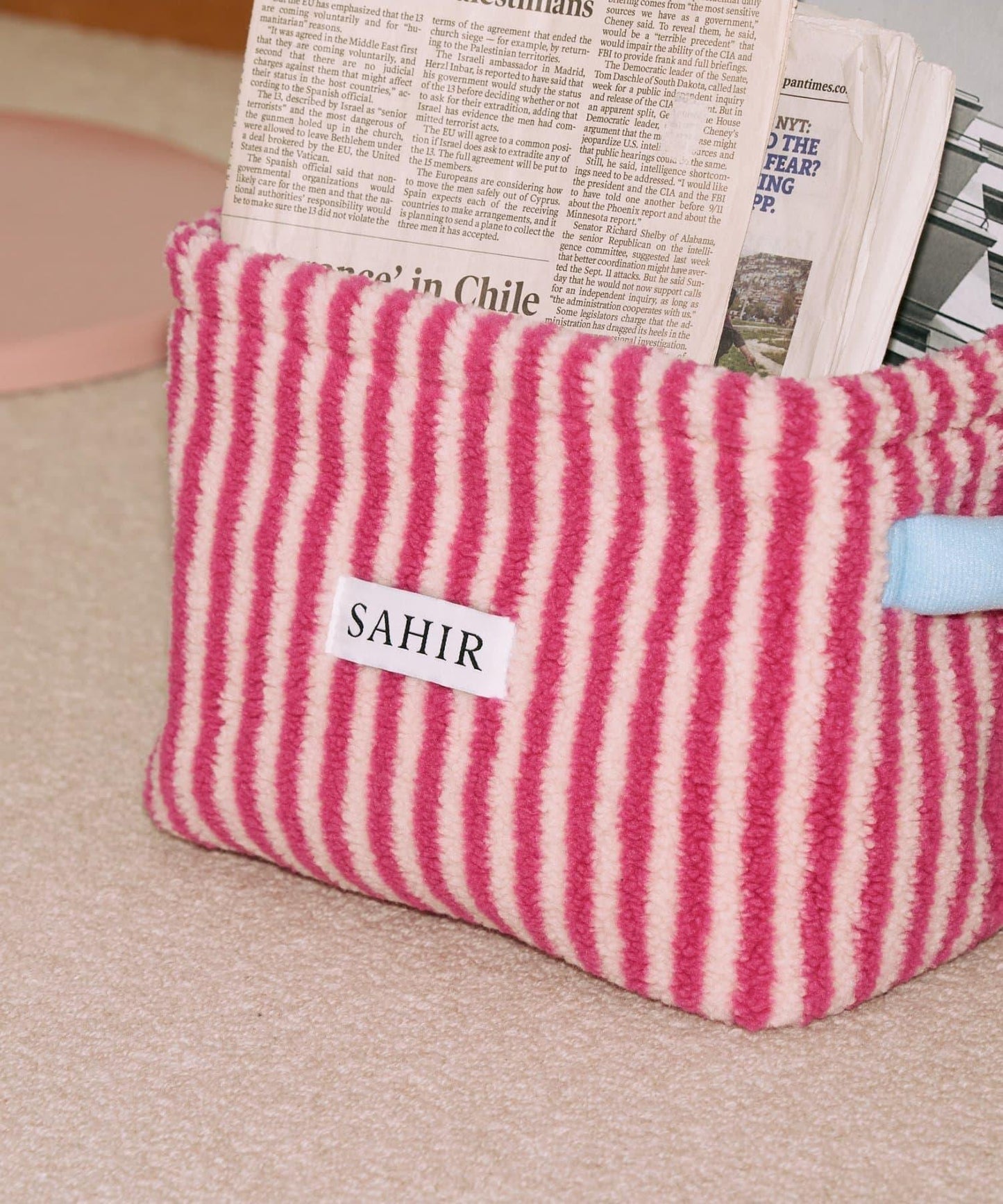 SAHIR Fabric basket S