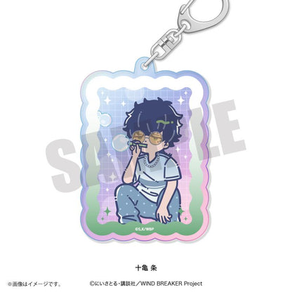 防風少年（WIND BREAKER） れとぽぷ系列 第4彈 十亀條 炫彩亞克力鑰匙扣