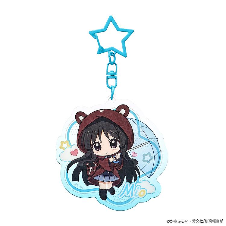 けいおん!（輕音少女） 浮雨系列 亞克力掛件盲盒 BOX裝/5個入 完整盒裝