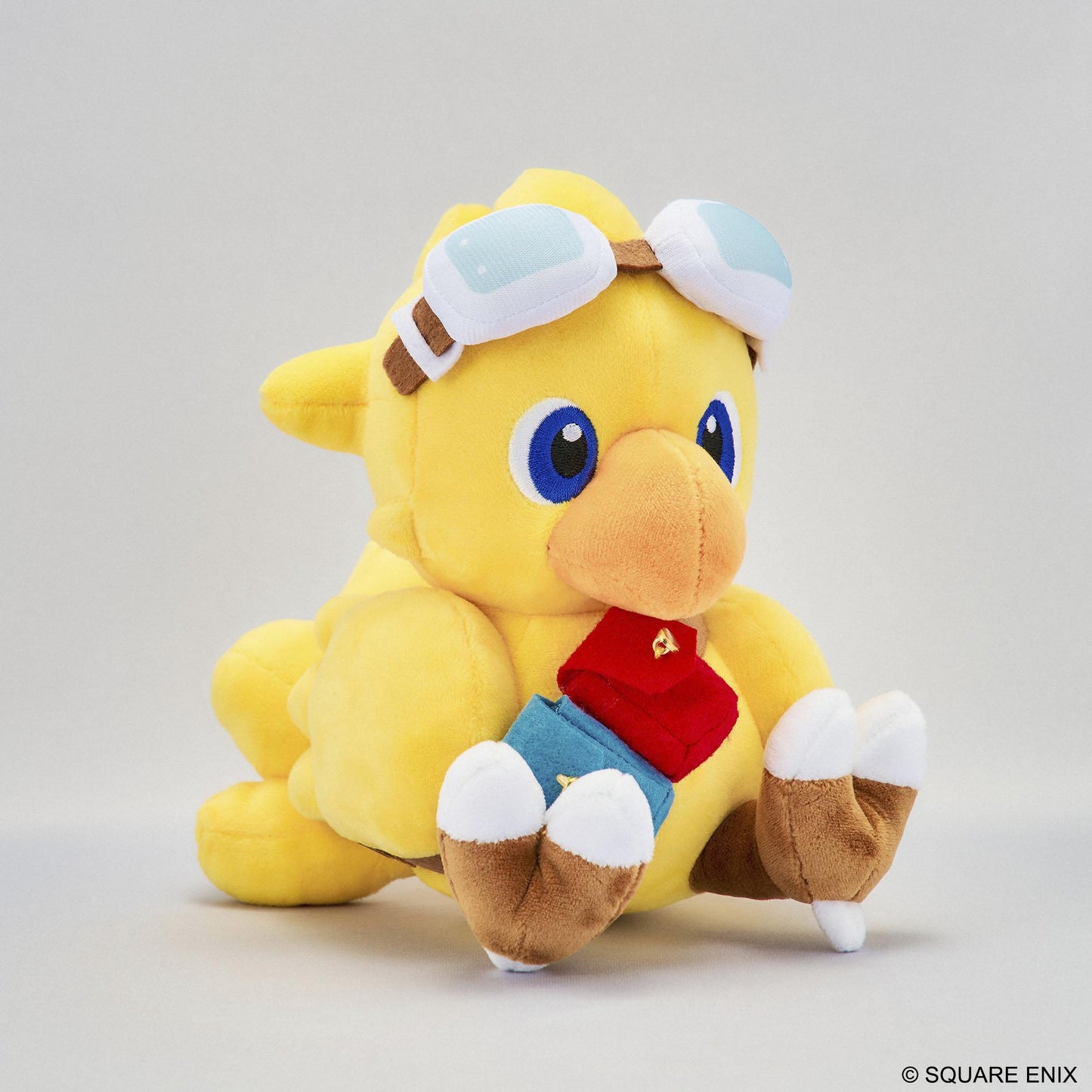 ファイナルファンタジー（最終幻想） 陸行鳥繪本 陸行鳥與飛空艇ver. 毛絨玩具