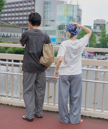 WHIMSIC 白日夢絲網印花T恤