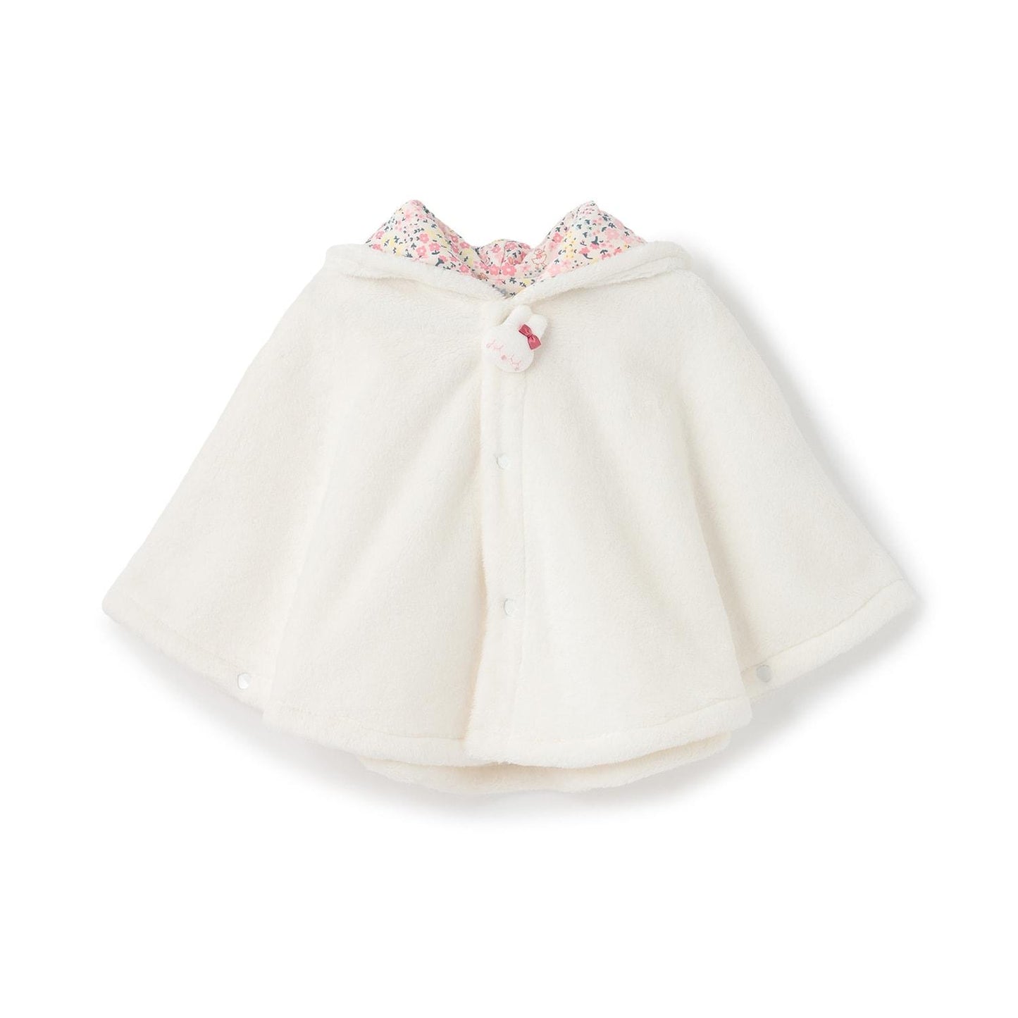 KP×赤ちゃんの城 聯名款 花卉mimi抓絨斗篷