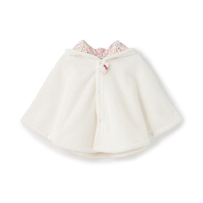 KP×赤ちゃんの城 聯名款 花卉mimi抓絨斗篷