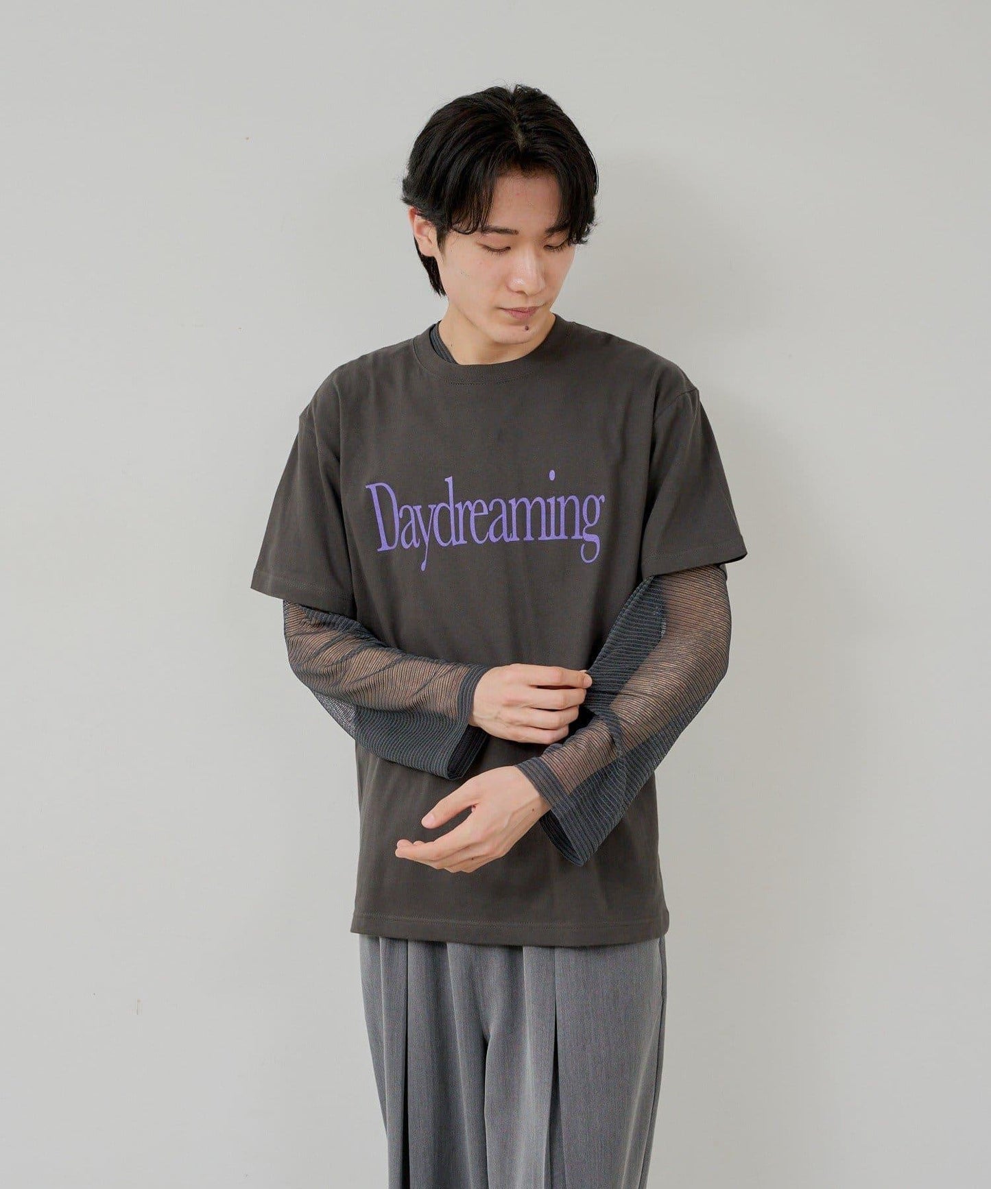 WHIMSIC 白日夢絲網印花T恤