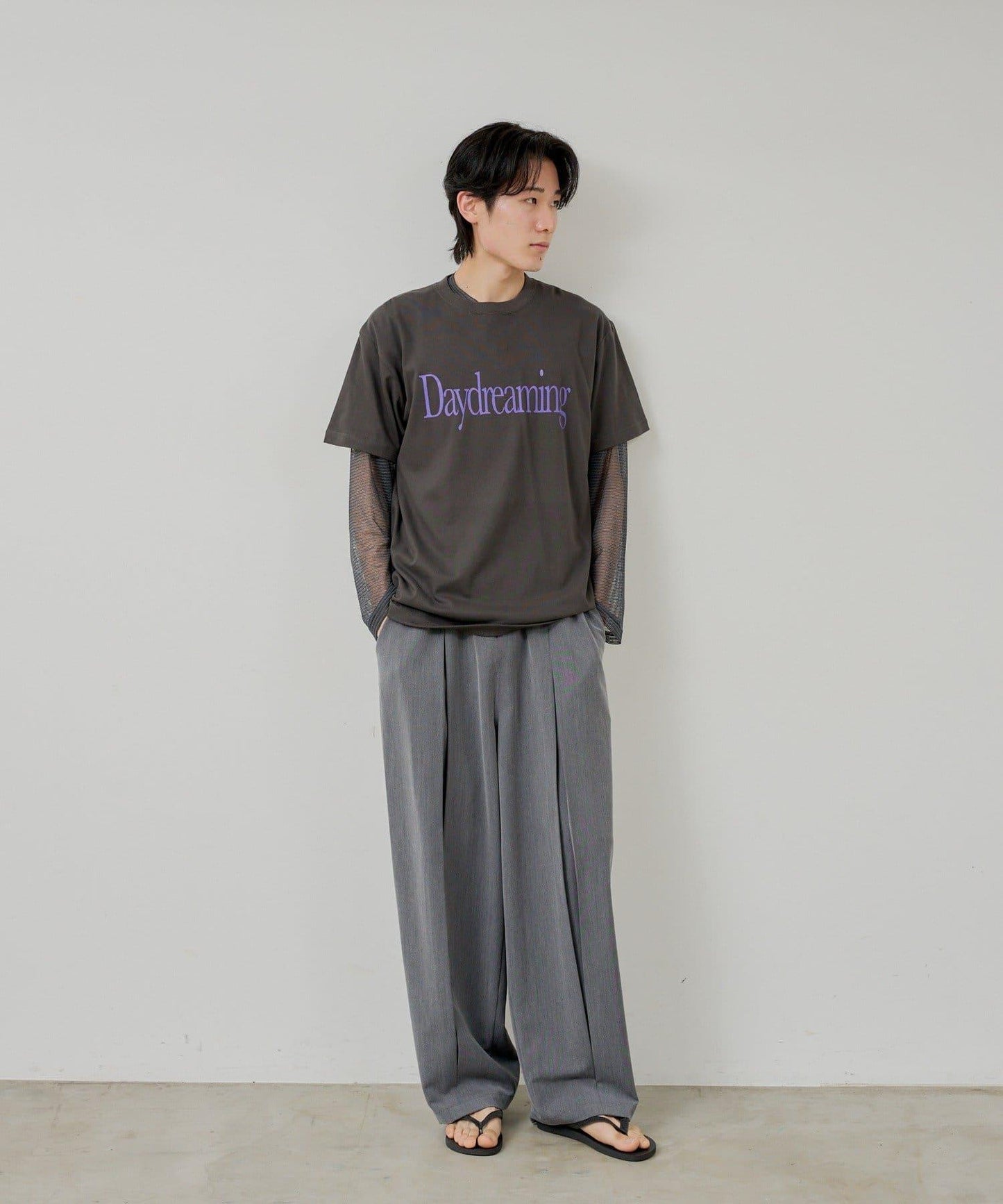 WHIMSIC 白日夢絲網印花T恤