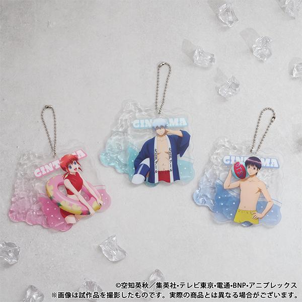 銀魂（銀魂） 神樂 泳池 亞克力鑰匙扣