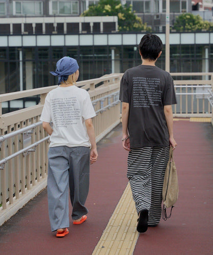 WHIMSIC 白日夢絲網印花T恤