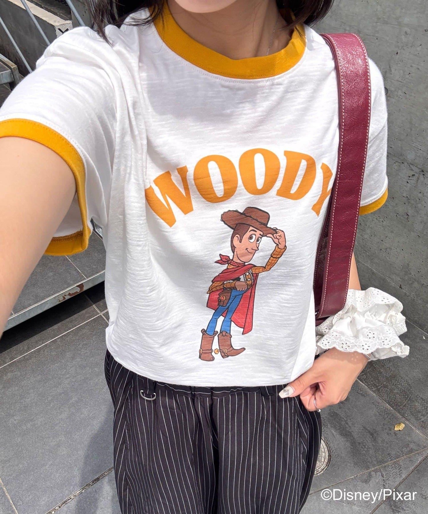 TOY STORY（玩具總動員） 印花撞色T恤