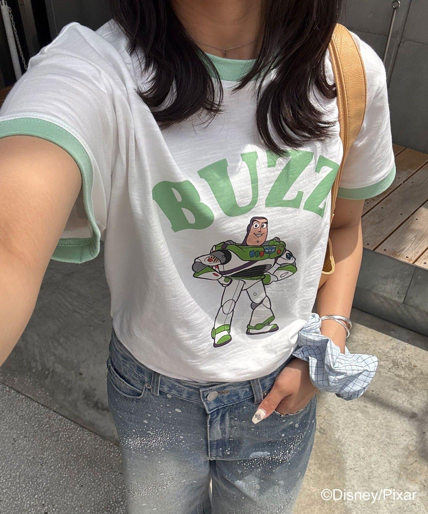 TOY STORY（玩具總動員） 印花撞色T恤