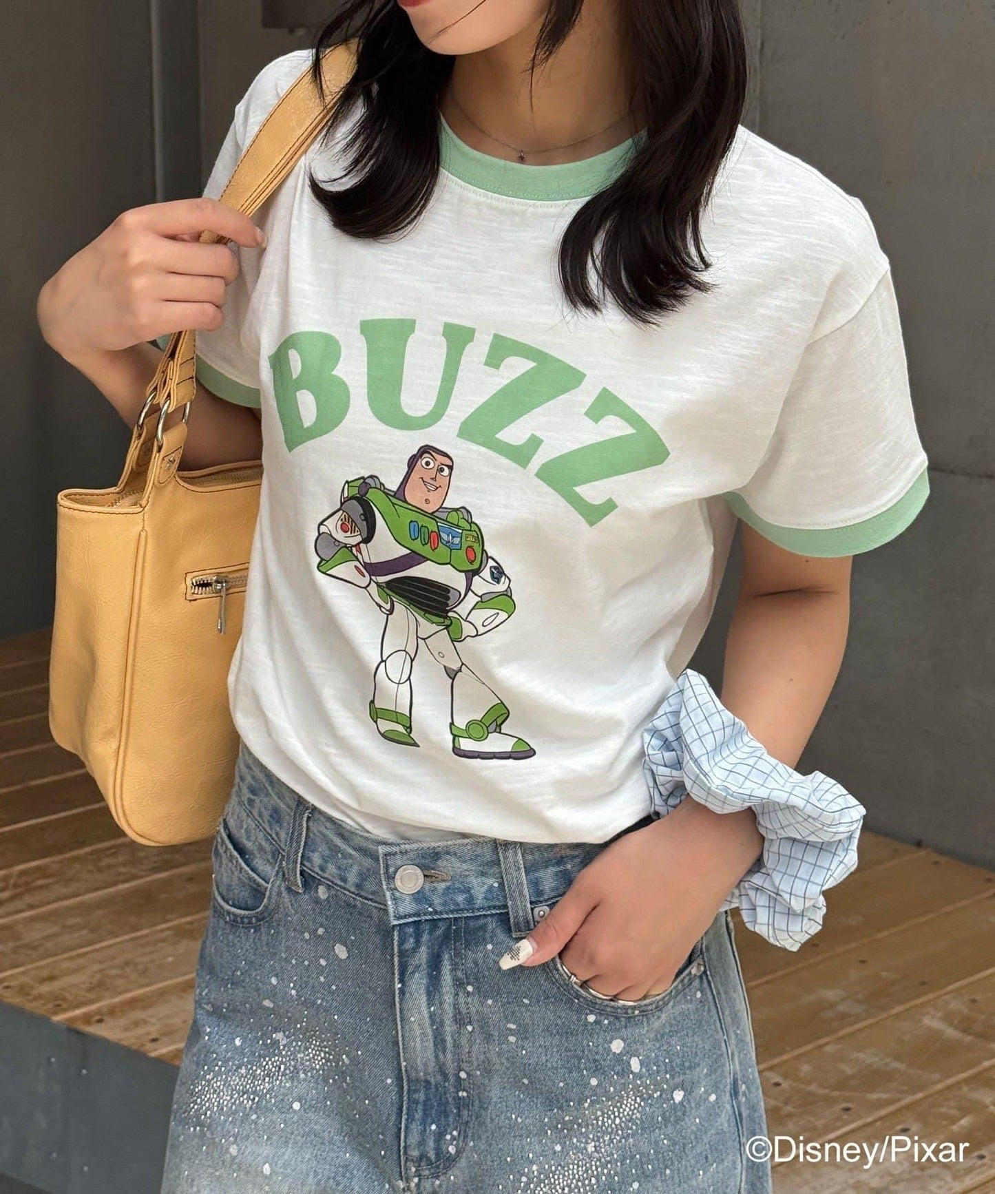TOY STORY（玩具總動員） 印花撞色T恤