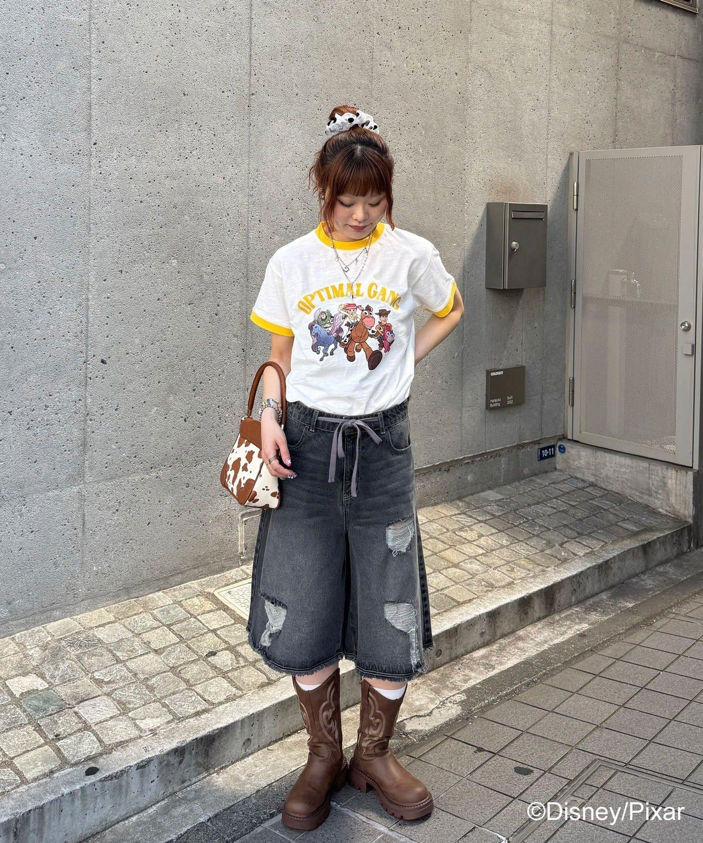 TOY STORY（玩具總動員） 印花撞色T恤
