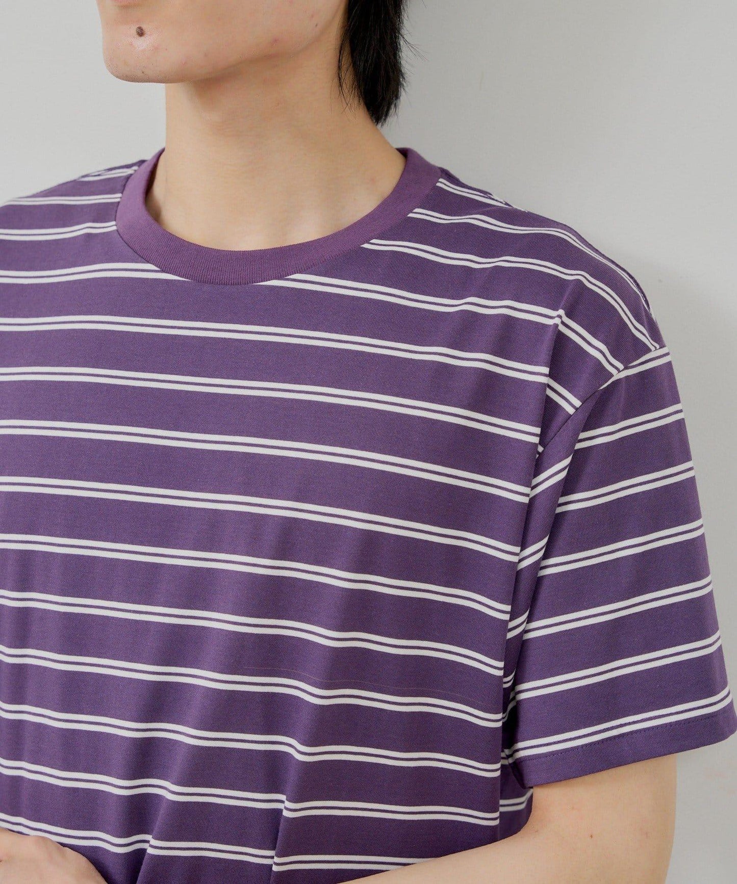 WHIMSIC/2サイズ展開 條紋T恤