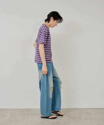 WHIMSIC/2サイズ展開 條紋T恤