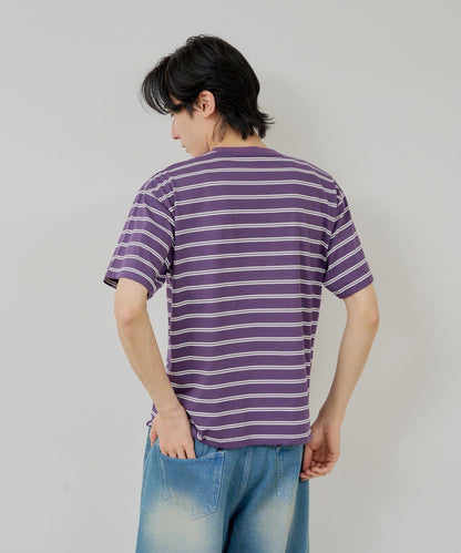 WHIMSIC/2サイズ展開 條紋T恤