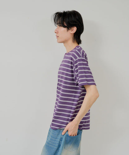 WHIMSIC/2サイズ展開 條紋T恤