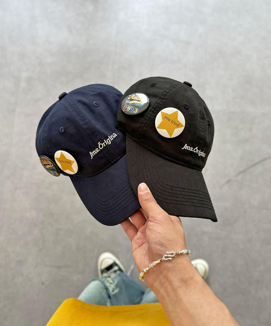 徽章裝飾Logo棒球帽