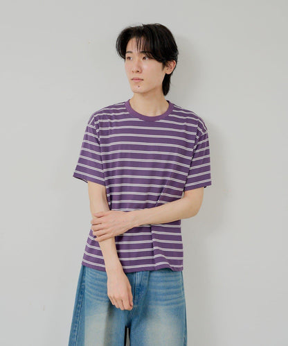 WHIMSIC/2サイズ展開 條紋T恤