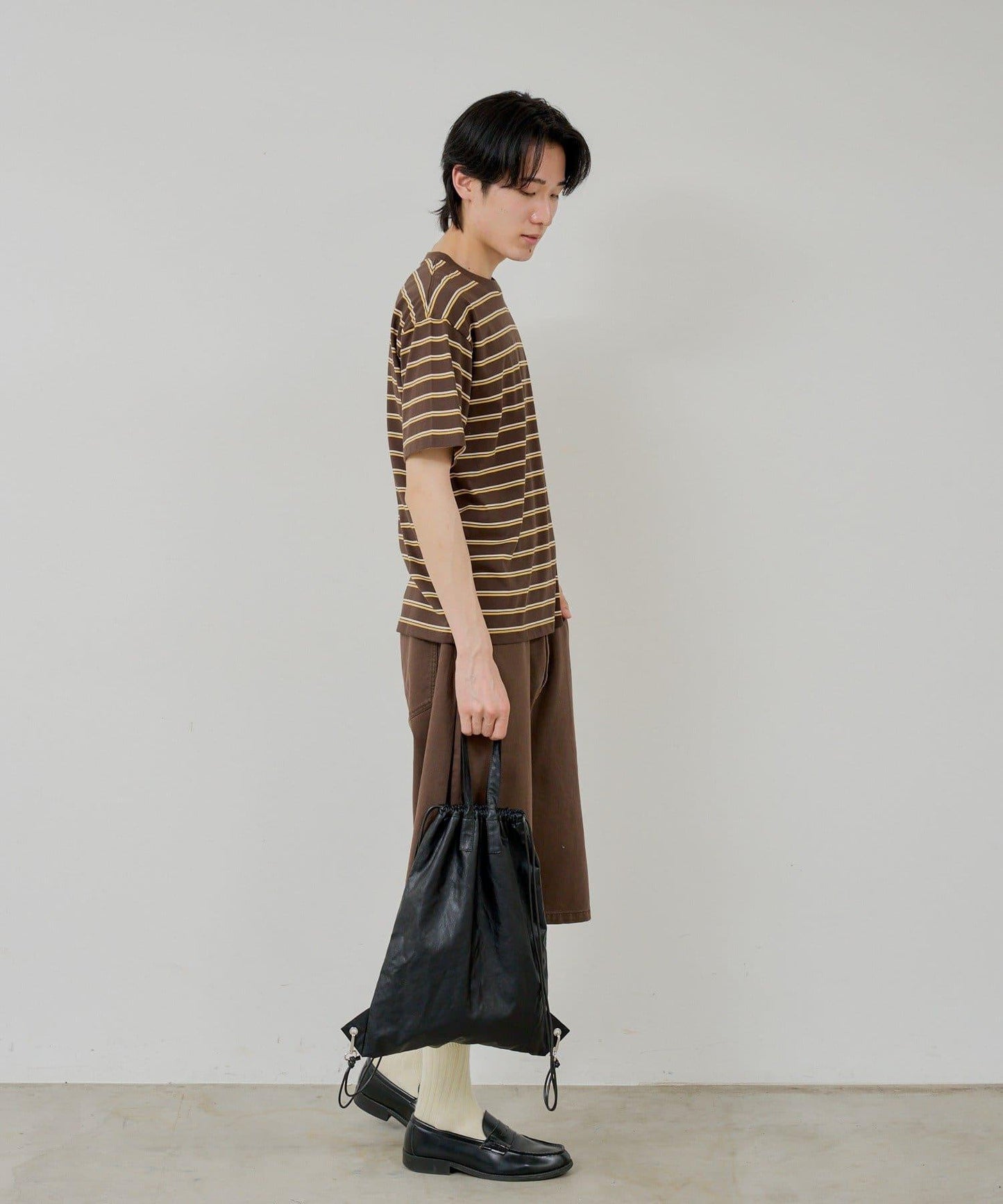 WHIMSIC/2サイズ展開 條紋T恤