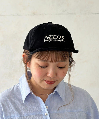 直簷Logo棒球帽