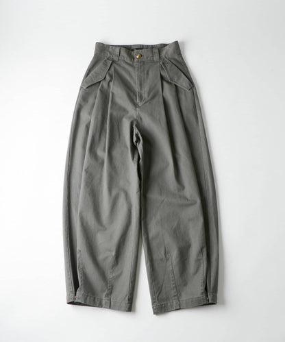 【SixM】 BALLOON TWILL 褲子