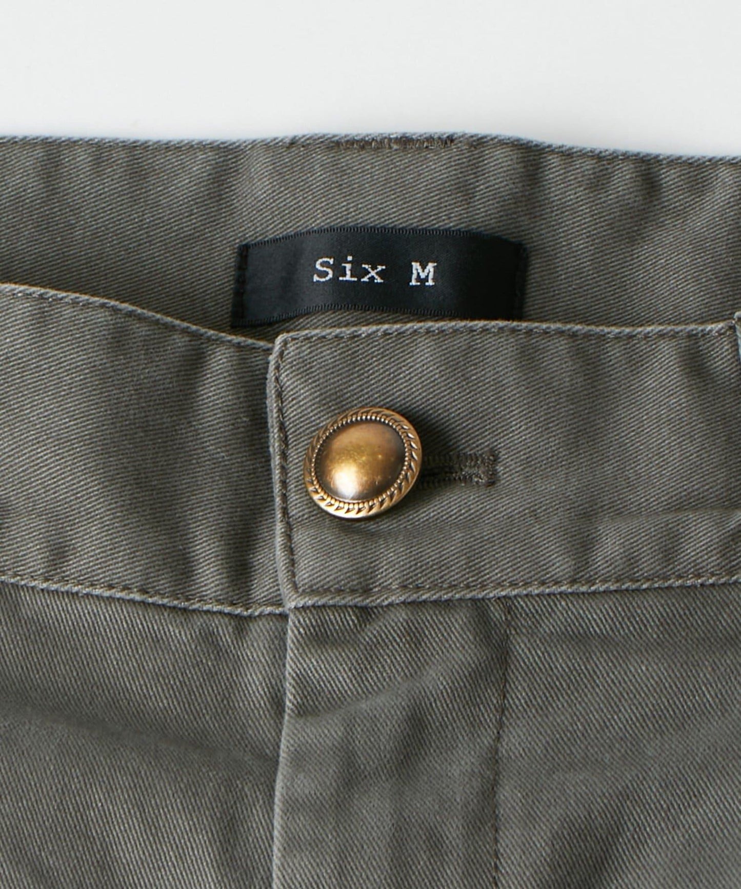 【SixM】 BALLOON TWILL 褲子