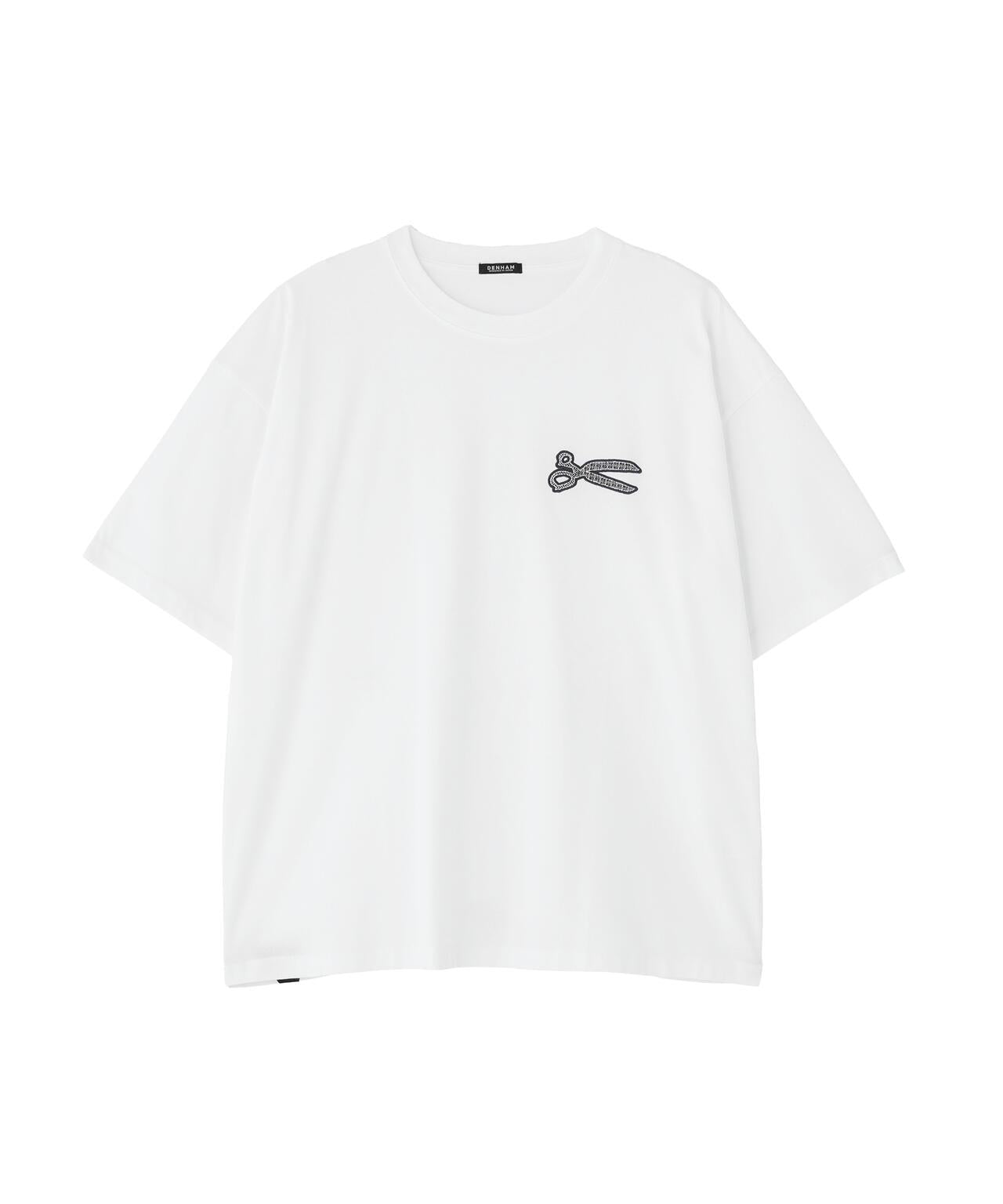 DENHAM PATCH LOGO TEE