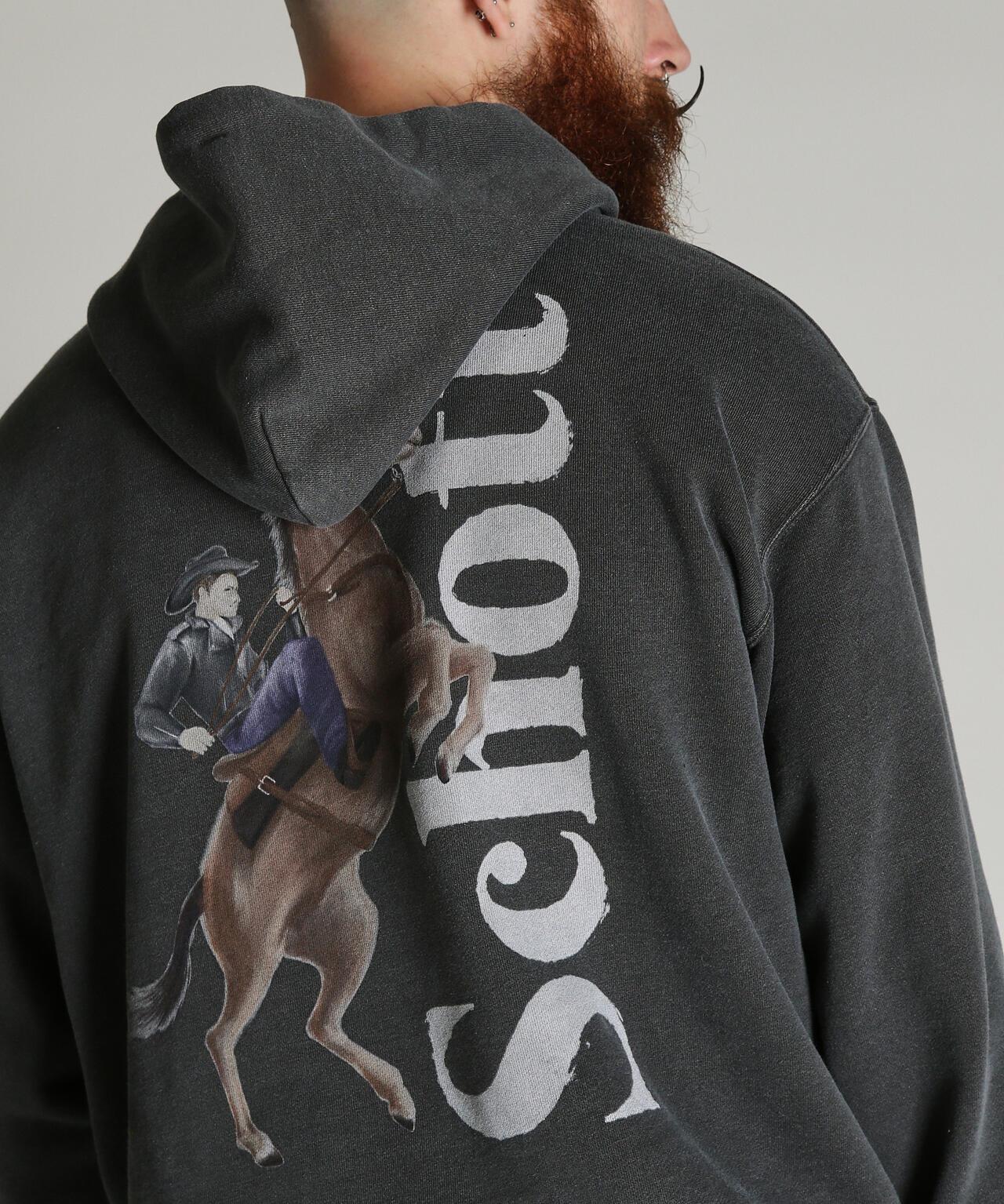WILD HORSE HOODED SWEAT 狂野駿馬連帽衛衣