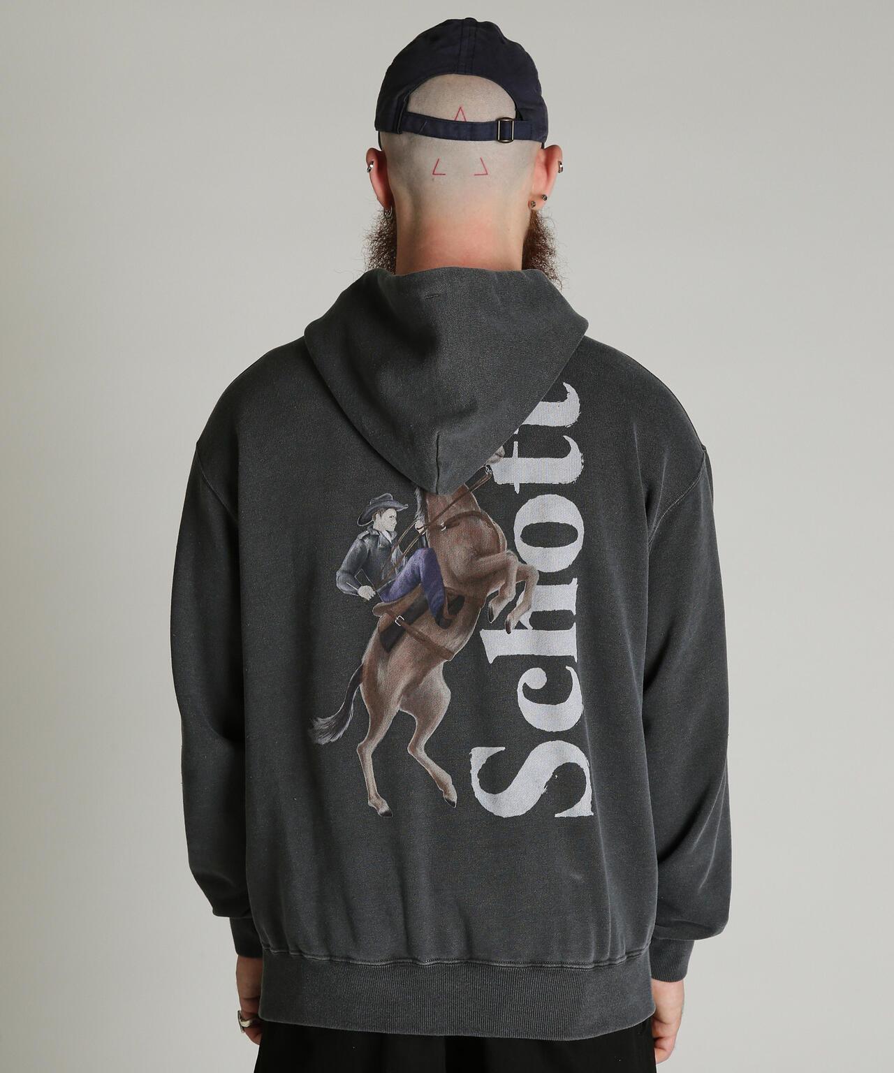 WILD HORSE HOODED SWEAT 狂野駿馬連帽衛衣