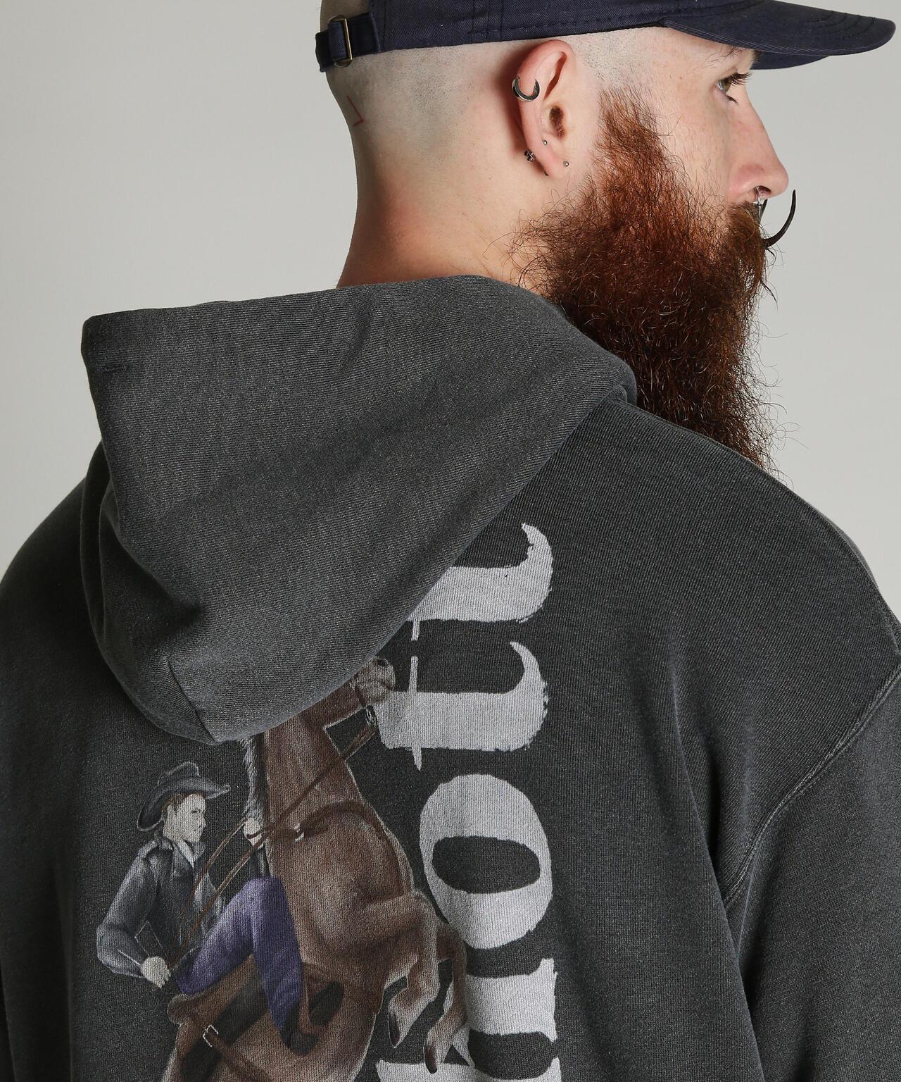 WILD HORSE HOODED SWEAT 狂野駿馬連帽衛衣