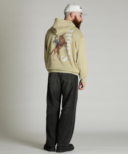 WILD HORSE HOODED SWEAT 狂野駿馬連帽衛衣