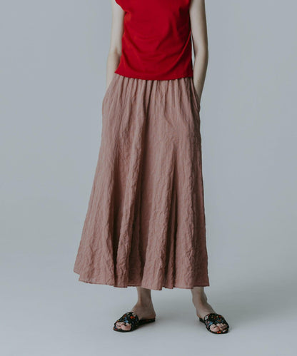 MEYAME PLEATED FLARE SKIRT