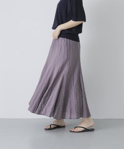 MEYAME PLEATED FLARE SKIRT