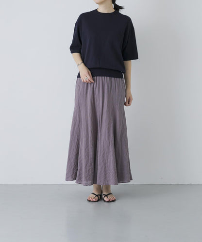 MEYAME PLEATED FLARE SKIRT
