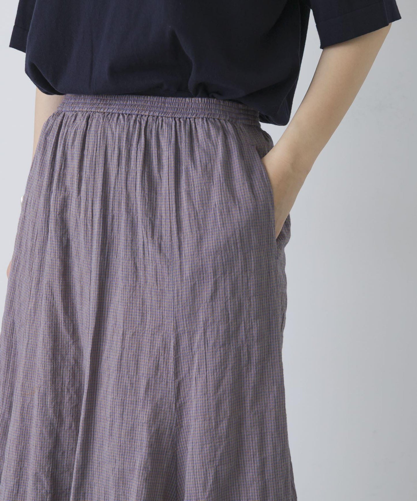 MEYAME PLEATED FLARE SKIRT
