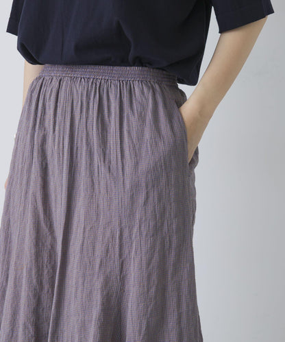 MEYAME PLEATED FLARE SKIRT