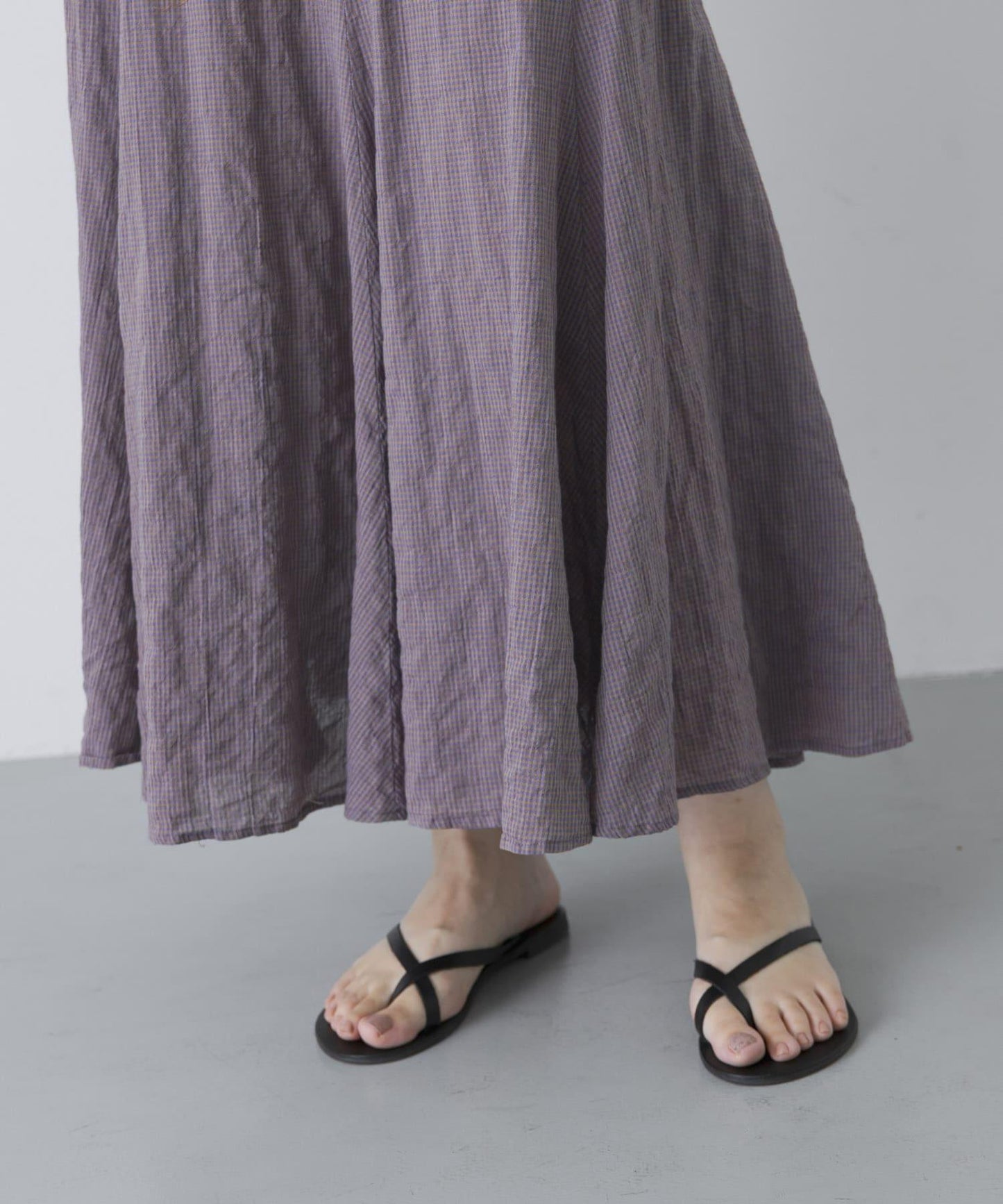 MEYAME PLEATED FLARE SKIRT