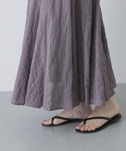 MEYAME PLEATED FLARE SKIRT