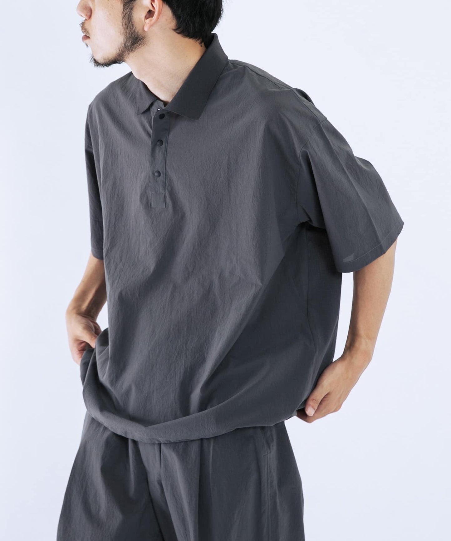吸水速乾透氣輕量 DOT AIR PULLOVER SHIRTS