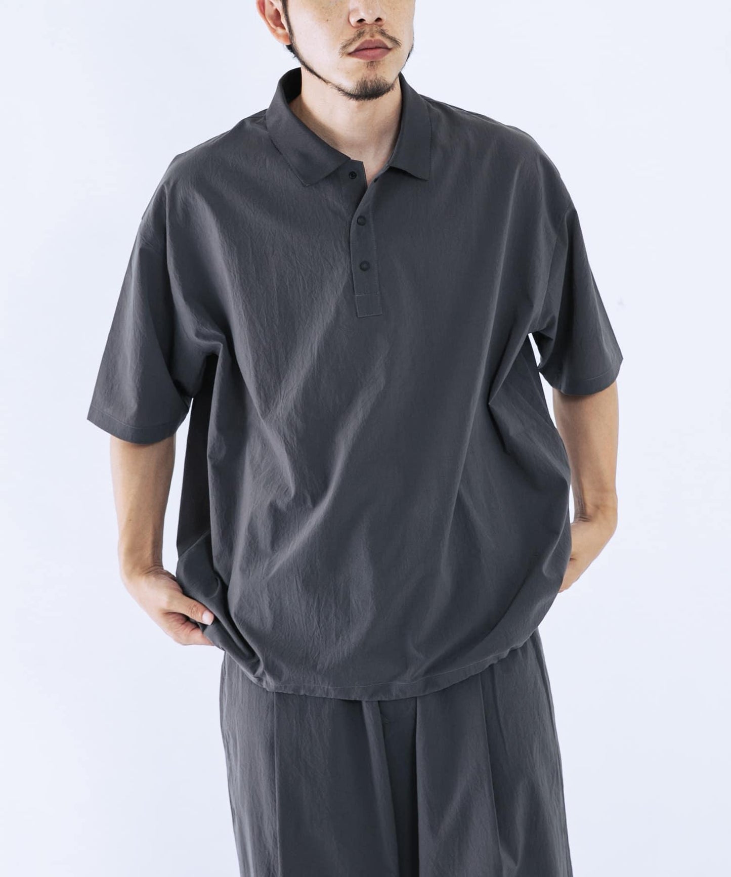 吸水速乾透氣輕量 DOT AIR PULLOVER SHIRTS