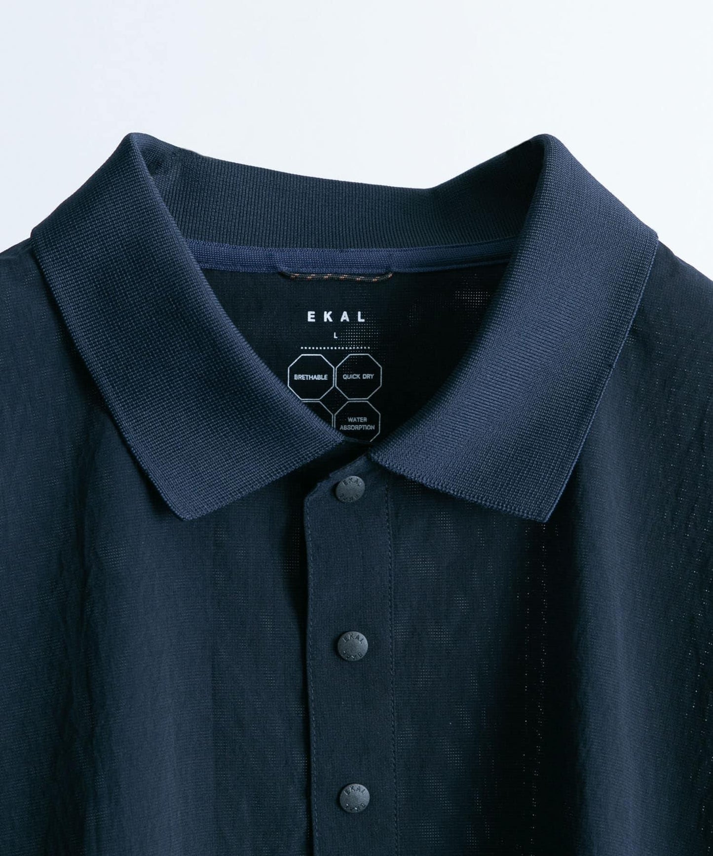 吸水速乾透氣輕量 DOT AIR PULLOVER SHIRTS
