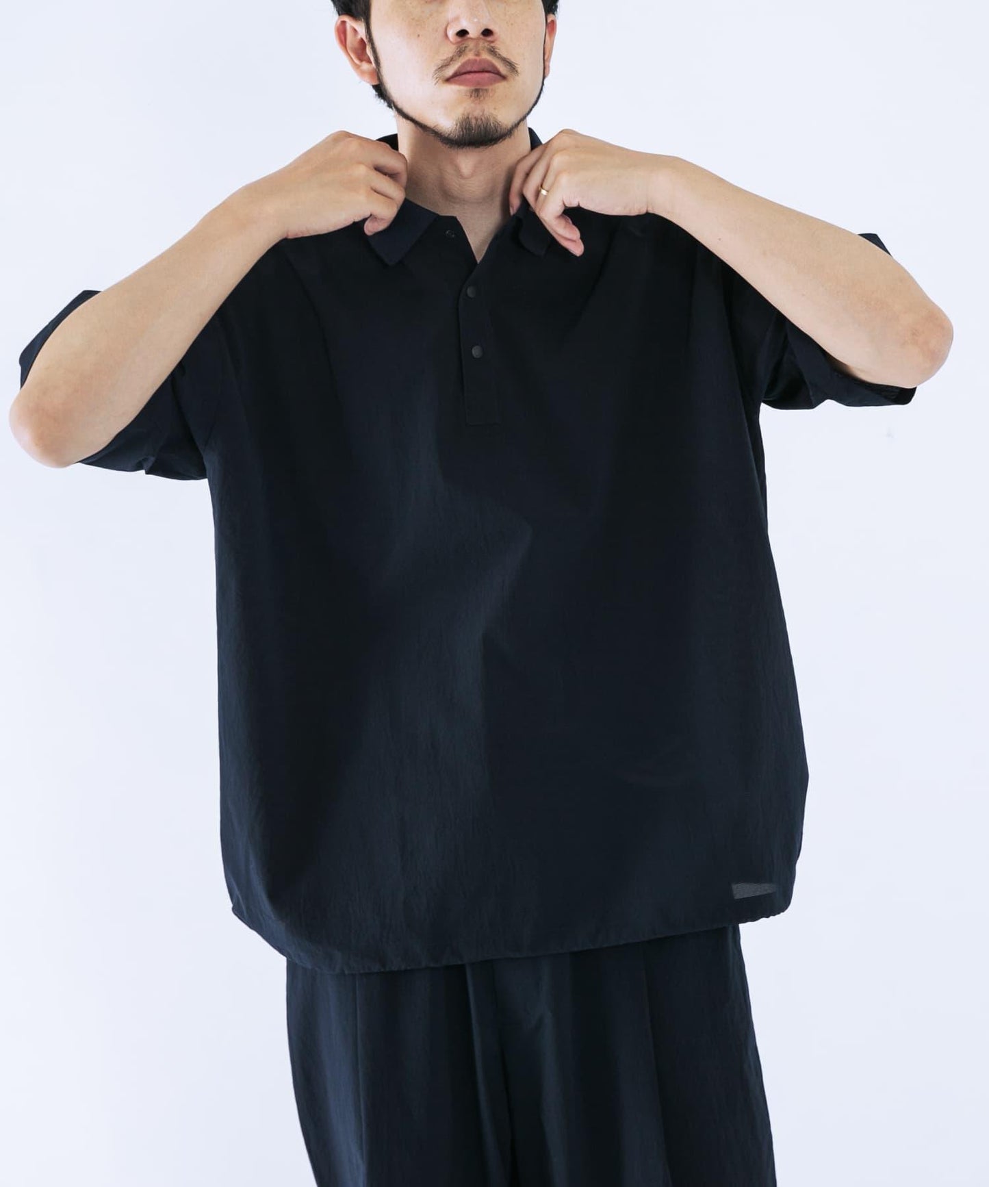 吸水速乾透氣輕量 DOT AIR PULLOVER SHIRTS