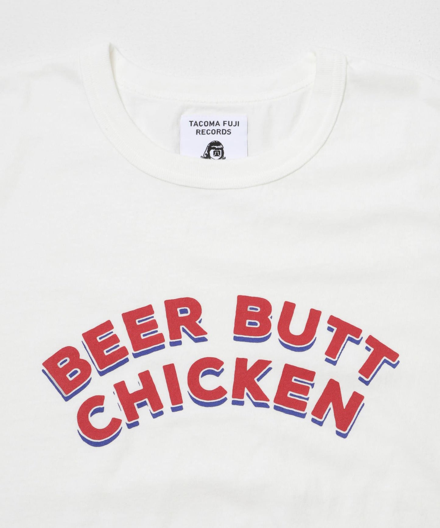 TACOMA FUJI RECORDS BEER BUT CHICKEN T恤