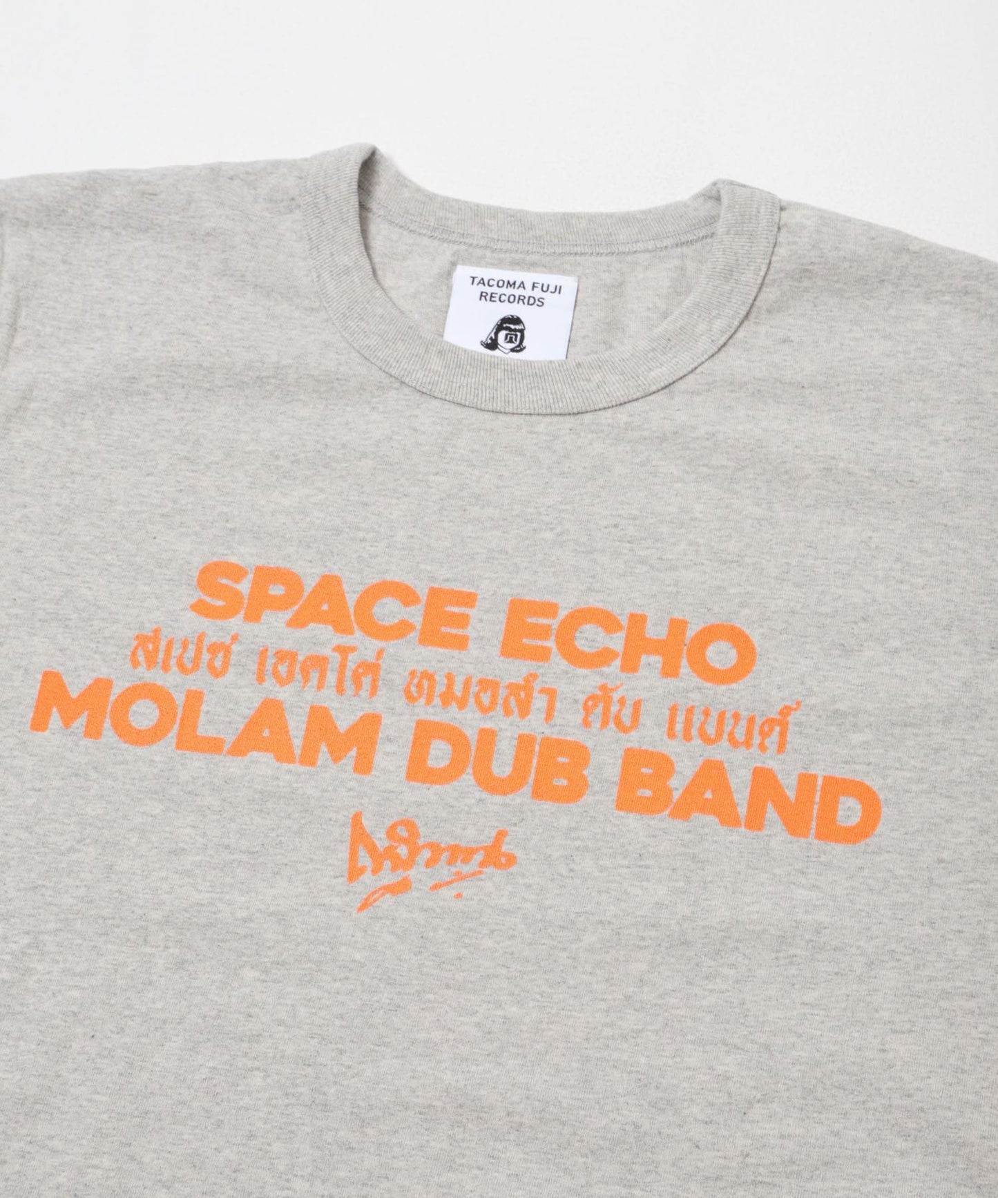 TACOMA FUJI RECORDS SPACE ECHO MO《LAM》 DUB BAND T恤
