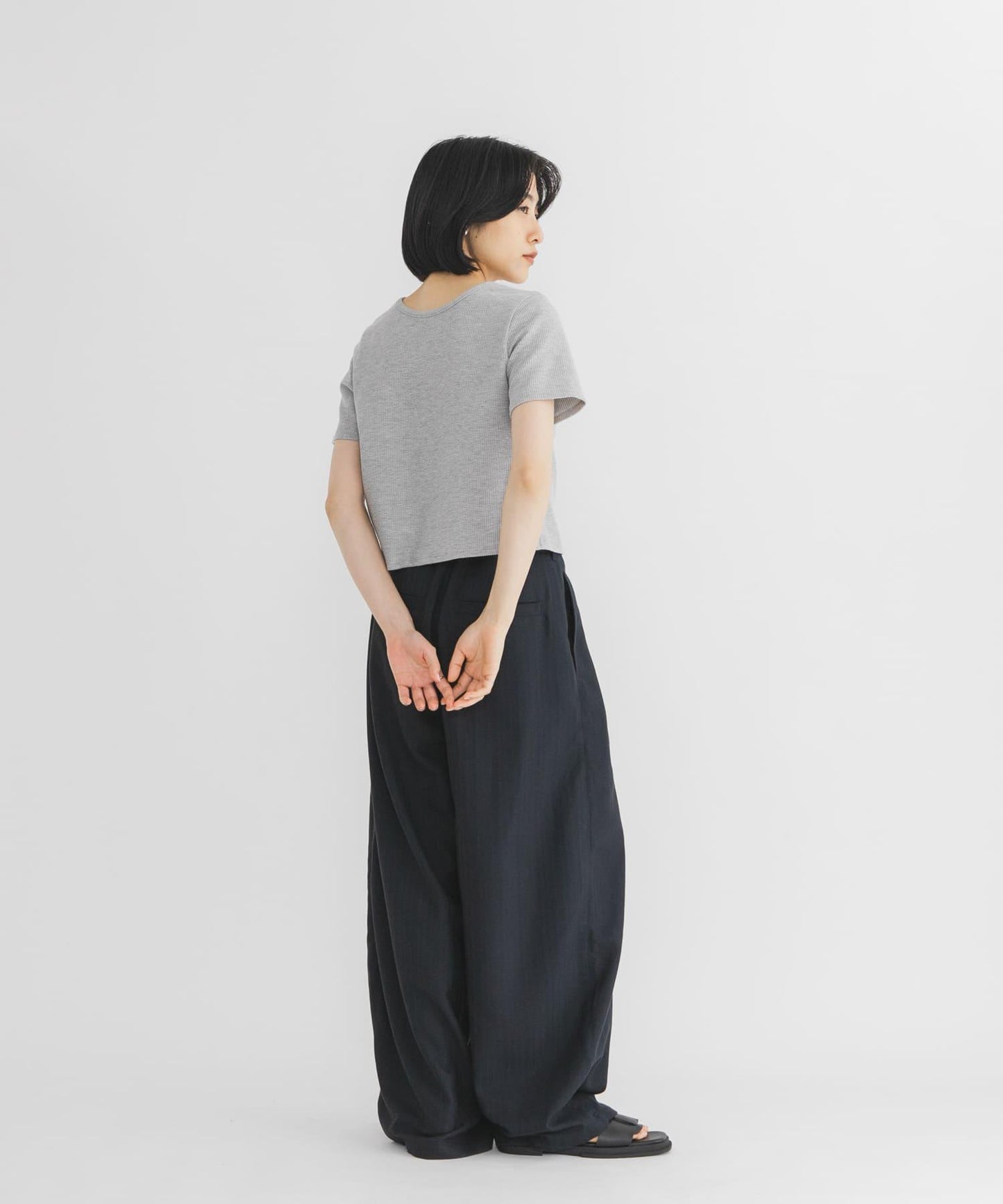 2WAY 蕾絲繫帶上衣