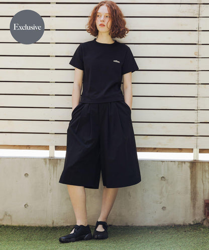 THOUSAND MILE×URBAN RESEARCH MID LENGTH TUCK PANTS 潑水吸水速幹防紫外線聯名款長褲