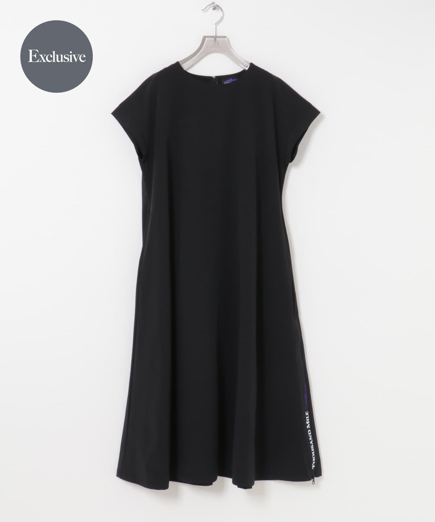 吸水速幹 UV防曬 易打理 THOUSAND MILE×URBAN RESEARCH FRENCH SLEEVE DRESS