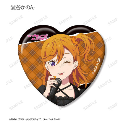 ラブライブ！スーパースター!!（LoveLive! Superstar!!） 樂隊ver. 繪圖心形徽章 11包入整盒
