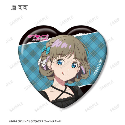 ラブライブ！スーパースター!!（LoveLive! Superstar!!） 樂隊ver. 繪圖心形徽章 11包入整盒