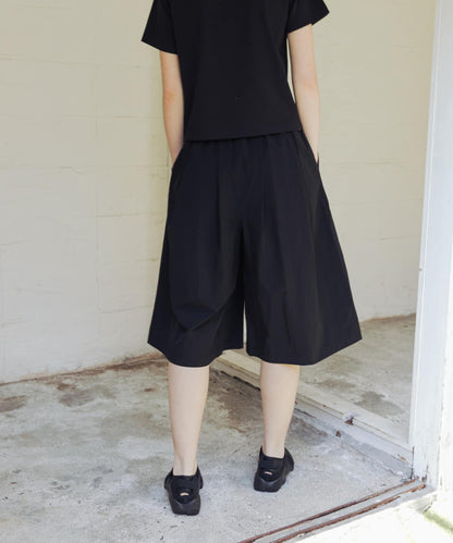 THOUSAND MILE×URBAN RESEARCH MID LENGTH TUCK PANTS 潑水吸水速幹防紫外線聯名款長褲
